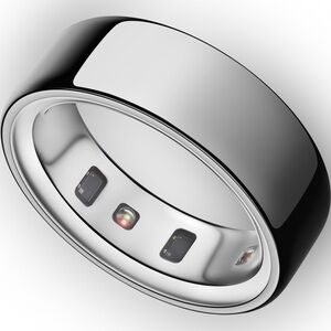 Oura Ring 4 -Silver - Size 8